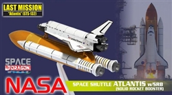 1/400 Space Shuttle "Atlantis" w/ SRB (Solid Rocket Booster) (Space)