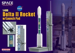 1/400 Delta II (7925) Rocket w/Launch pad (Space)