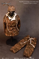 German Camouflage Parkas Set with Accessory Version F - World War II - Mars Divine 1/6 Scale Accessory Set