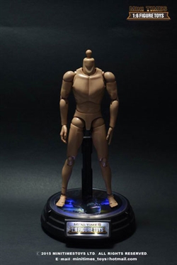 Power Illuminated Turntable Stand for 1/6 Figures - Mini Times
