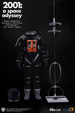 Discovery Spacesuit in Black - 2001: A Space Odyssey - Phicen 1/6 Scale Accessory