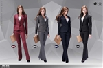 Office Lady Suit Set - Pants Version - Pop Toys 1/6 Scale