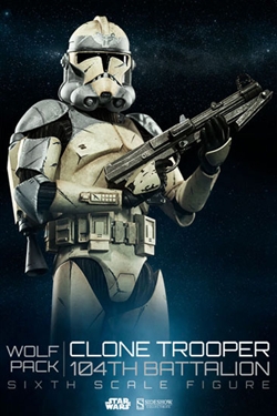 Wolfpack Clone Trooper: 104th Battalion - Sideshow 100195