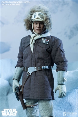 Captain Han Solo Hoth - Star Wars Empire Strikes Back - Sideshow 12" Collectible Figure - 2134