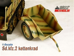 Kettenkrad Trailer - Metal - Toy Model 1/6 Vehicle