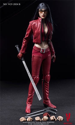 Ultra Female Killer Violet 1/6 Figure - Version in Red | Very Cool