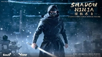 Shadow Ninja in Black - VToys 1/12 Scale Figure
