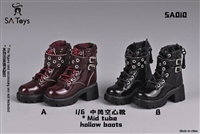 Hollow Boots Mid Height - SA Toys 1/6 Scale Accessory