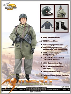 German Fallschirmjager Accessory Set 1 - Toys City - 6016
