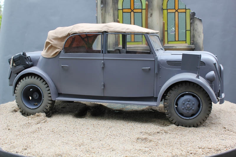 WWII German Steyr Command Car - Toy Model 1/6 Scale