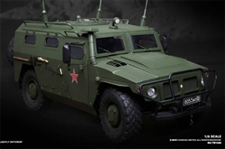 Russian Armored High-Mobility Vehicle - TaoWan 1/6 Scale Metal Vehicle