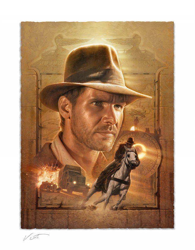 Indiana Jones: Pursuit of the Ark - Art Print - Vanderstelt Studio