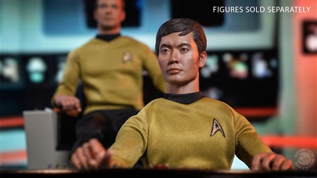 Hikaru Sulu- Star Trek TOS-  1:6 Scale Articulated Figure by Quantum Mechanix