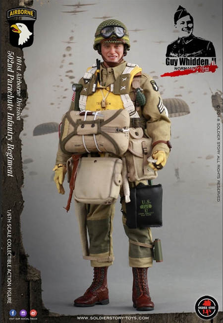 Guy Whidden II - 101st Airborne Division World War II - Soldier Story 1/6 Scale Figures