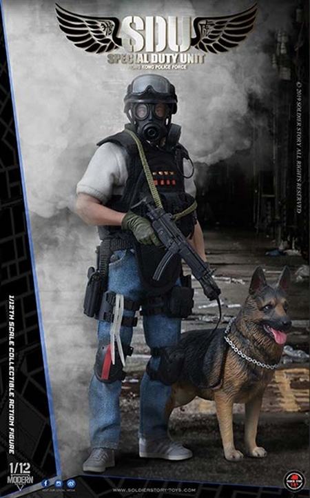 HK SDU Canine Handler - Soldier Story 1/12 Scale Figure