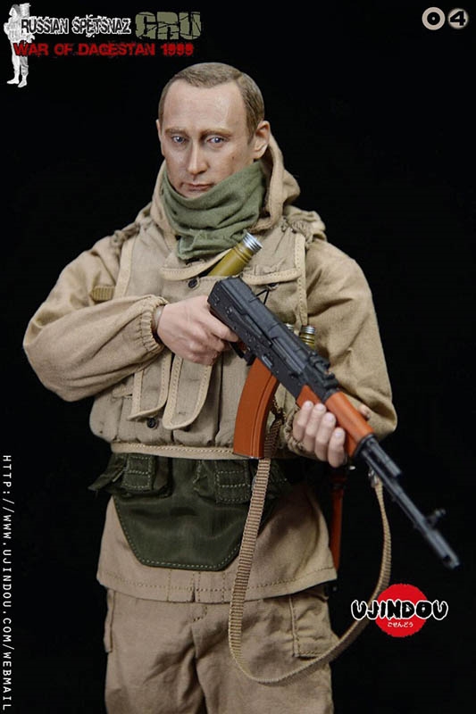Russian Spetsnaz Gru War Of Dagestan 1999 - Ujindou 1/6 Scale Figure
