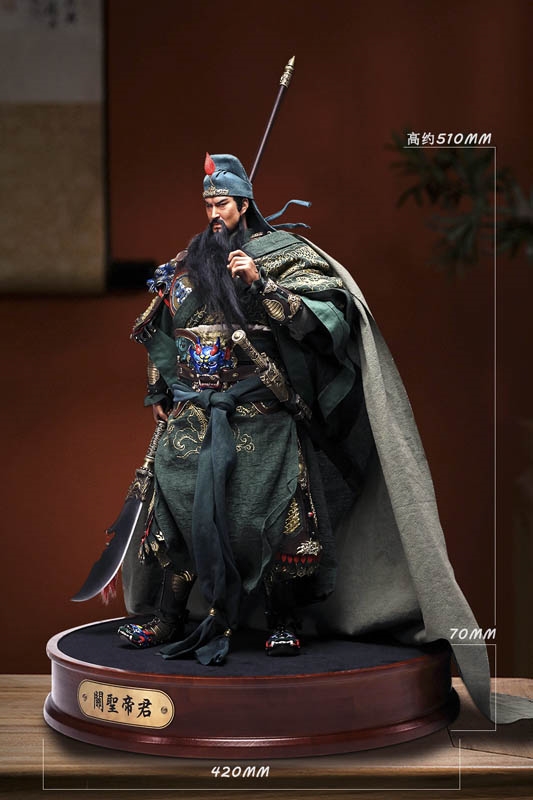 Guan Yu Yunchang Pure Colorful Divine Blessings - Holy Ruler Deity - 303 Toys 1/4 Scale Figure
