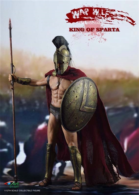 King of Sparta - Thermopylae - BY-ART 1/12 Scale