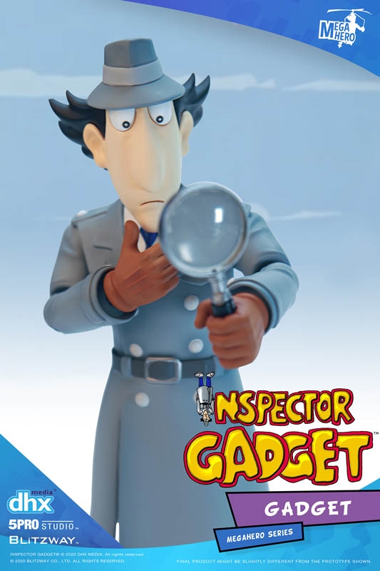 Gadget - Inspector Gadget - 5Pro Studio x Blitzway Megahero Series -  1/12 Scale Collectible Figure