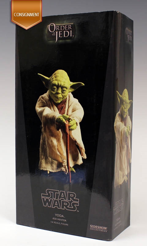 Yoda - Jedi Mentor - Star Wars - Sideshow 1/6 Scale Figure - CONSIGNMENT