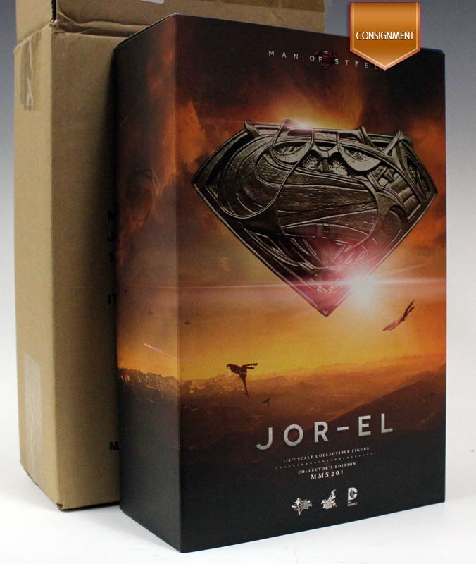 Jor-El - Man of Steel - Hot Toys MMS 201 1/6 Scale Figure - CONSIGNMENT