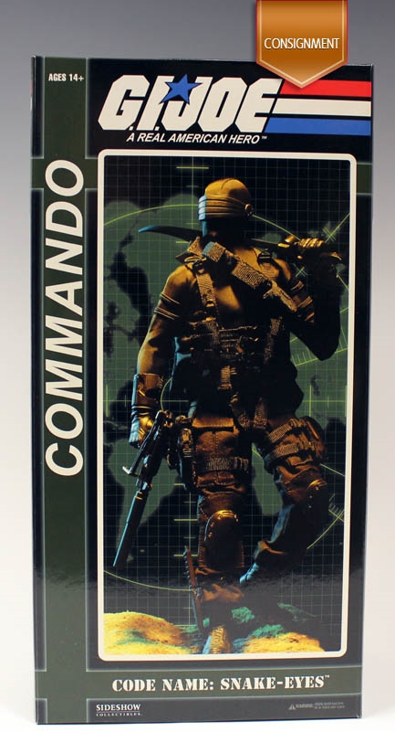 Cobra Commando Snake Eyes - Sideshow 1/6 Scale Figure - CONSIGNMENT