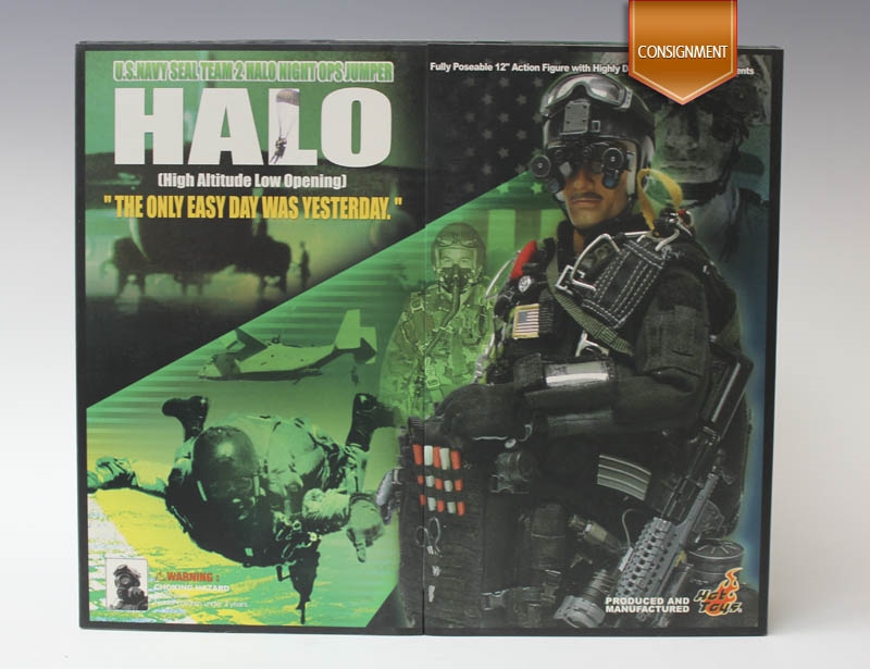 US Navy Seal Team 2 Halo Night Jumper - Hot Toys 1/6 scale figure - CONSIGNMENT