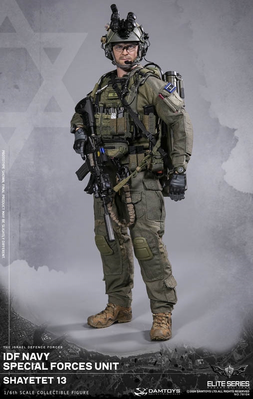 IDF Navy Special Forces Unit Shayetet 13 - DAM Toys 1/6 Scale Figure
