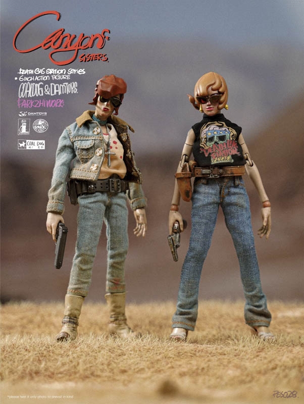 Canyon Sisters Plan B - Death Gas Station Series - DAM Toys 1/12 Scale Figure