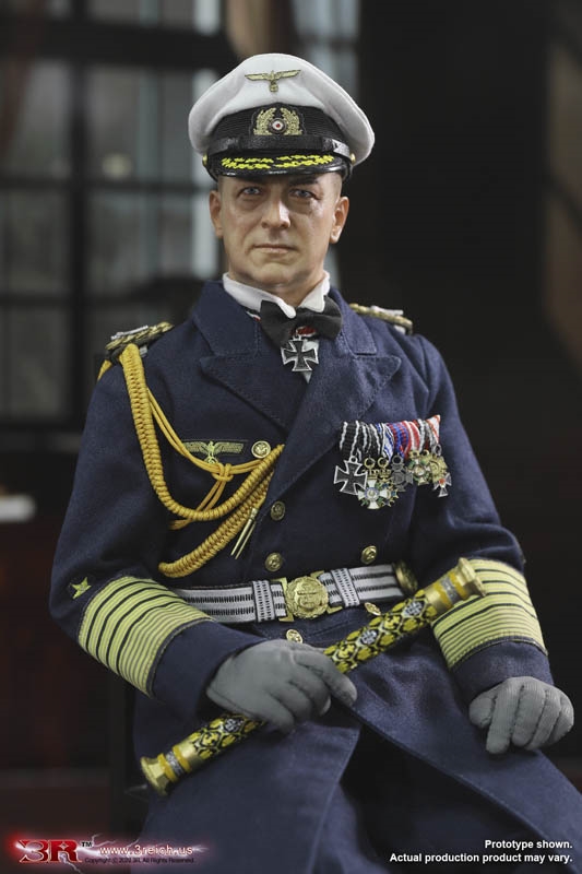 Erich Raeder - WWII German Großadmiral  - DiD 1/6 Scale Figure