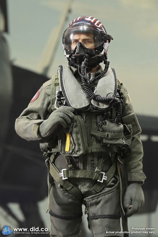 Captain Mitchell - The US Navy Fighter Weapons School Instructor F/A-18E Pilot - DiD 1/6 Scale Figure