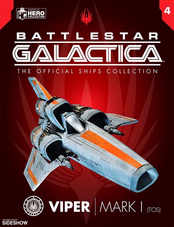 Viper Mark I (Classic) - Battlestar Galactica - Eaglemoss Model