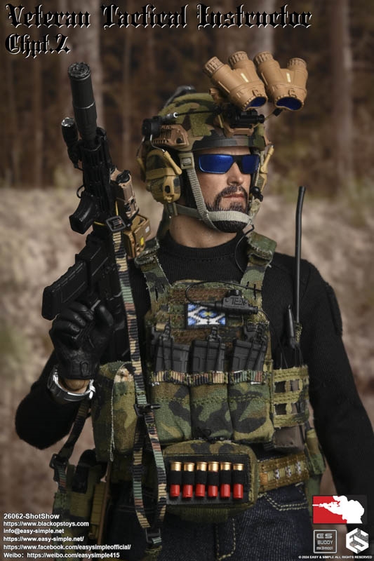 ShotShow Veteran Tactical Instructor Chapter II - Easy and Simple 1/6 Scale Figure