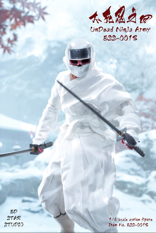 Undead Ninja Army - White Version - EdStar 1/6 Scale Figure