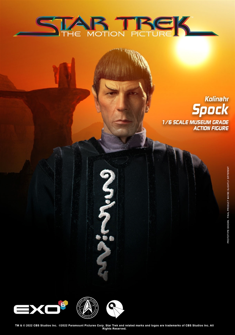 Kolinahr Spock - Star Trek: The Motion Picture - EXO-6 1/6 Scale Figure