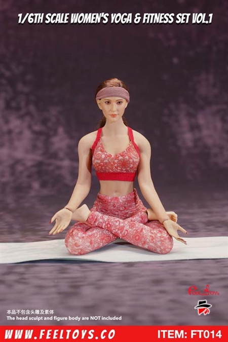 Women’s Yoga & Fitness Set Vol.1 - Feel Toys 1/6 Scale Accessory