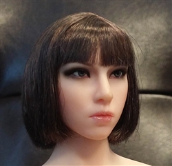 Female Headsculpt with Bob - Flirty Girl 1/6 Scale Accessories