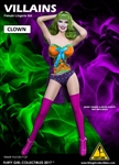 Clown Villain Cosplay Set - Flirty Girl 1/6 Scale Accessory Set