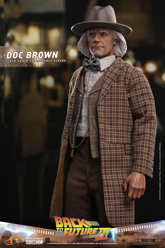 Doc Brown - Back to the Future III - Hot Toys 1/6 Scale Figure