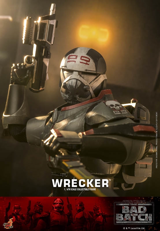 Wrecker - The Bad Batch - Hot Toys TMS099 1/6 Scale Figure