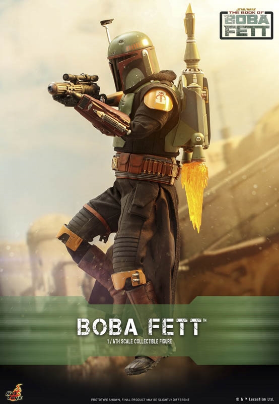 Boba Fett TMS078 - Star Wars: The Book of Boba Fett - Hot Toys 1/6 Scale Figure