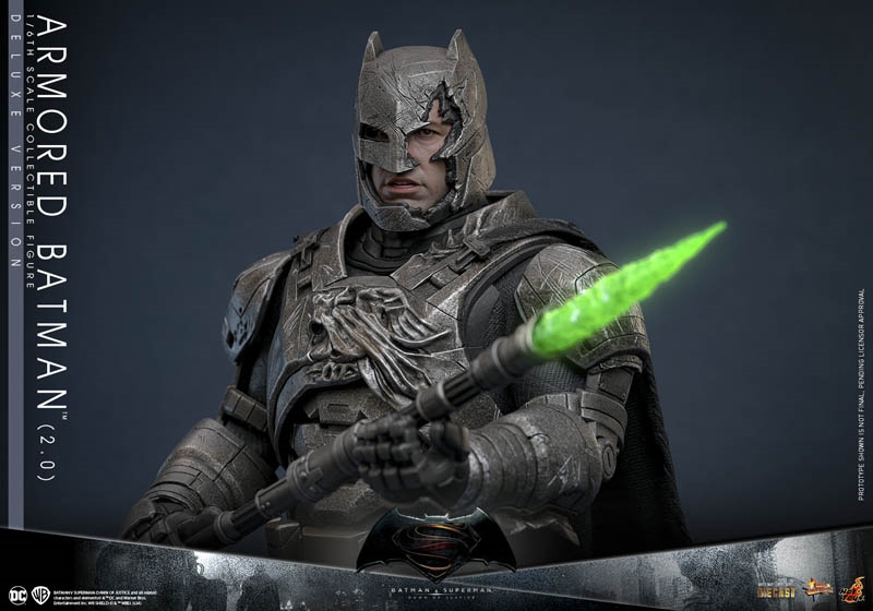 Armored Batman (2.0)  Deluxe - Batman v Superman: Dawn of Justice - Hot Toys MMS742D63 1/6 Scale Figure