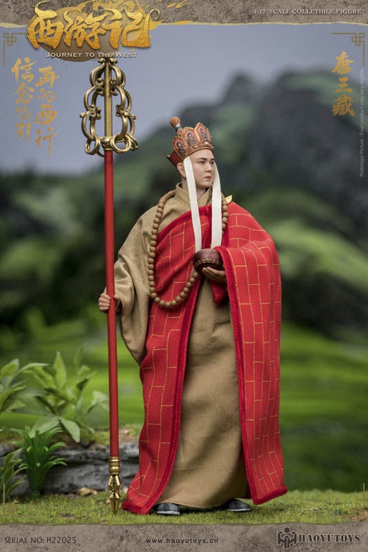 Tang Sanzang - Journey to the West Four Masters and Apprentices - HY Toys 1/12 Scale