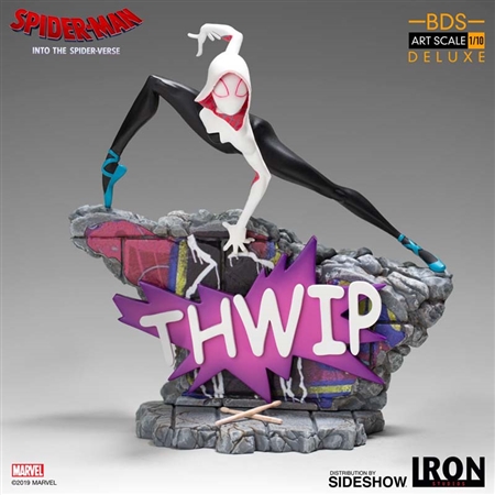 Gwen Stacy - Spider-Man: Into The SpiderVerse - Battle Diorama Series - Iron Studios Art Scale 1/10 Statue