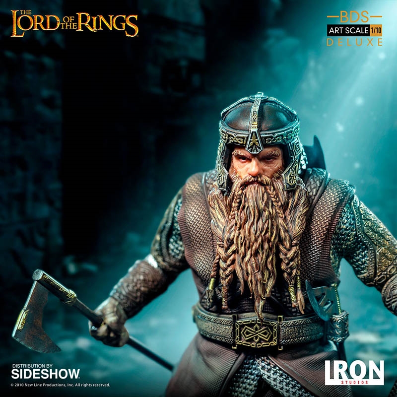 Gimli Deluxe - Lord of the Rings - Iron Studios 1/10 Scale Statue