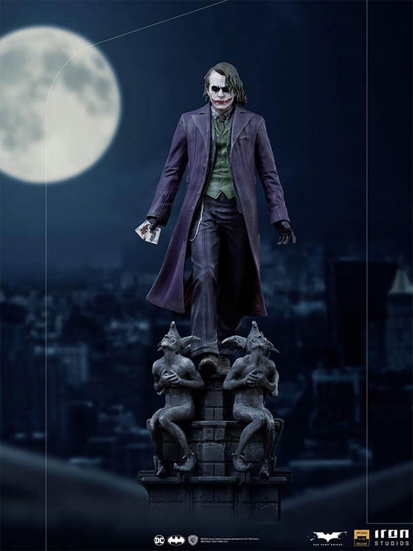 The Joker Deluxe - The Dark Knight - Iron Studios 1/10 Statue
