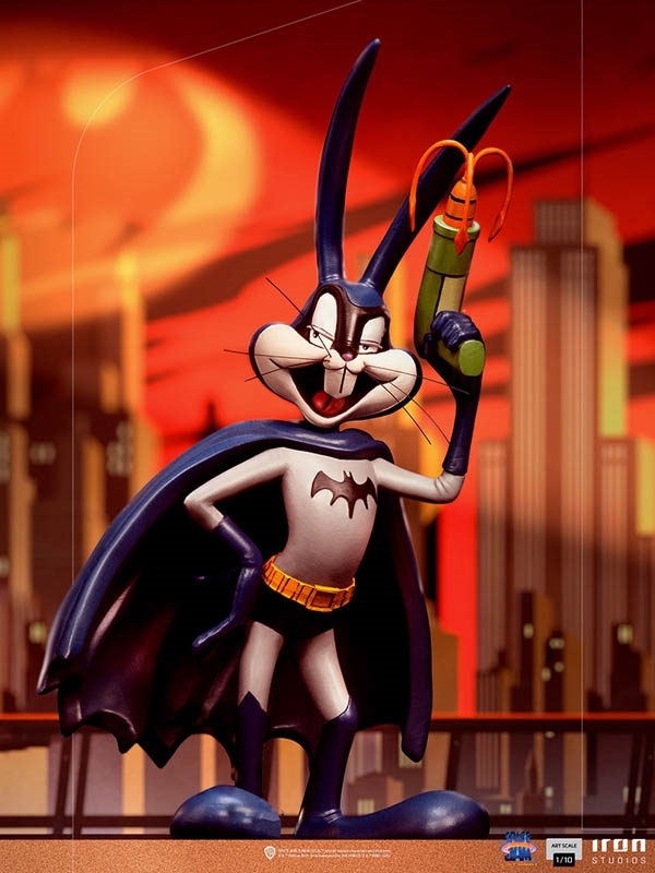 Bugs Bunny Batman - Space Jam: A New Legacy - Iron Studios 1/10 Scale Statue