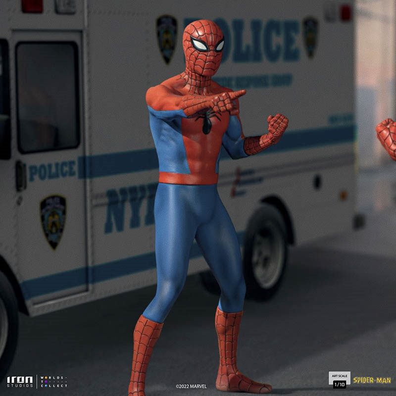 Spider-Man ‘60s Animated Series - Marvel - Iron Studios 1/10 Scale Statue