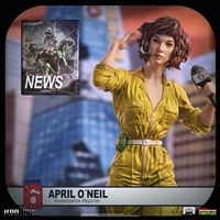 April O-Neil - Teenage Mutant Ninja Turtles - Iron Studios 1/10 Scale Statue