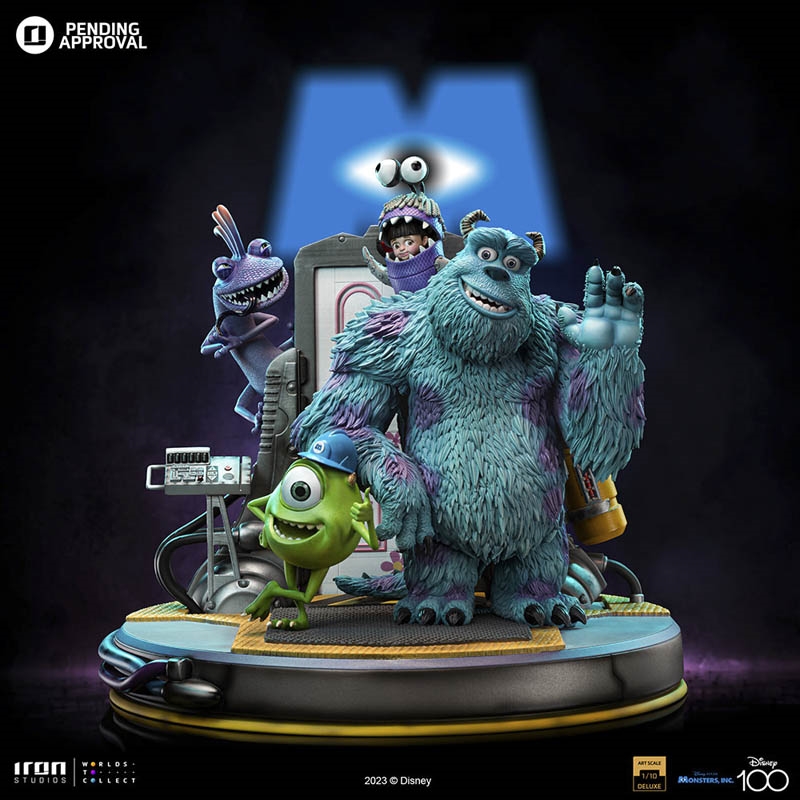 Monsters, Inc. Deluxe - Disney - Iron Studios 1/10 Scale Statue
